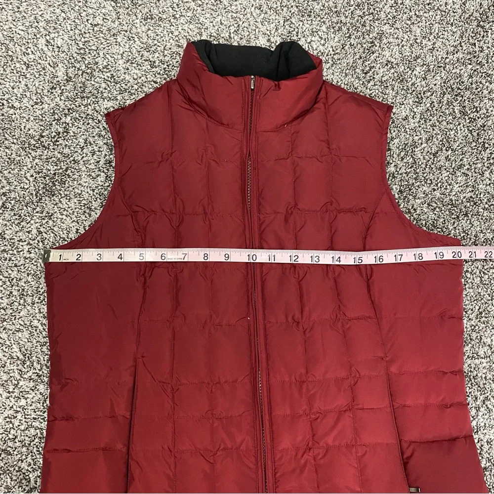 Eddie Bauer Red‎ Premium Quilted Goose Down Jacket Women’s Medium